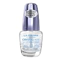 L.A. Colors 1 Salon Fabulous Nail Treatments - Crystal Hard Nail Strengthener Polish Lacquer CNL524 + Free Zipper Bag Beauty & Personal Care L.A. COLORS