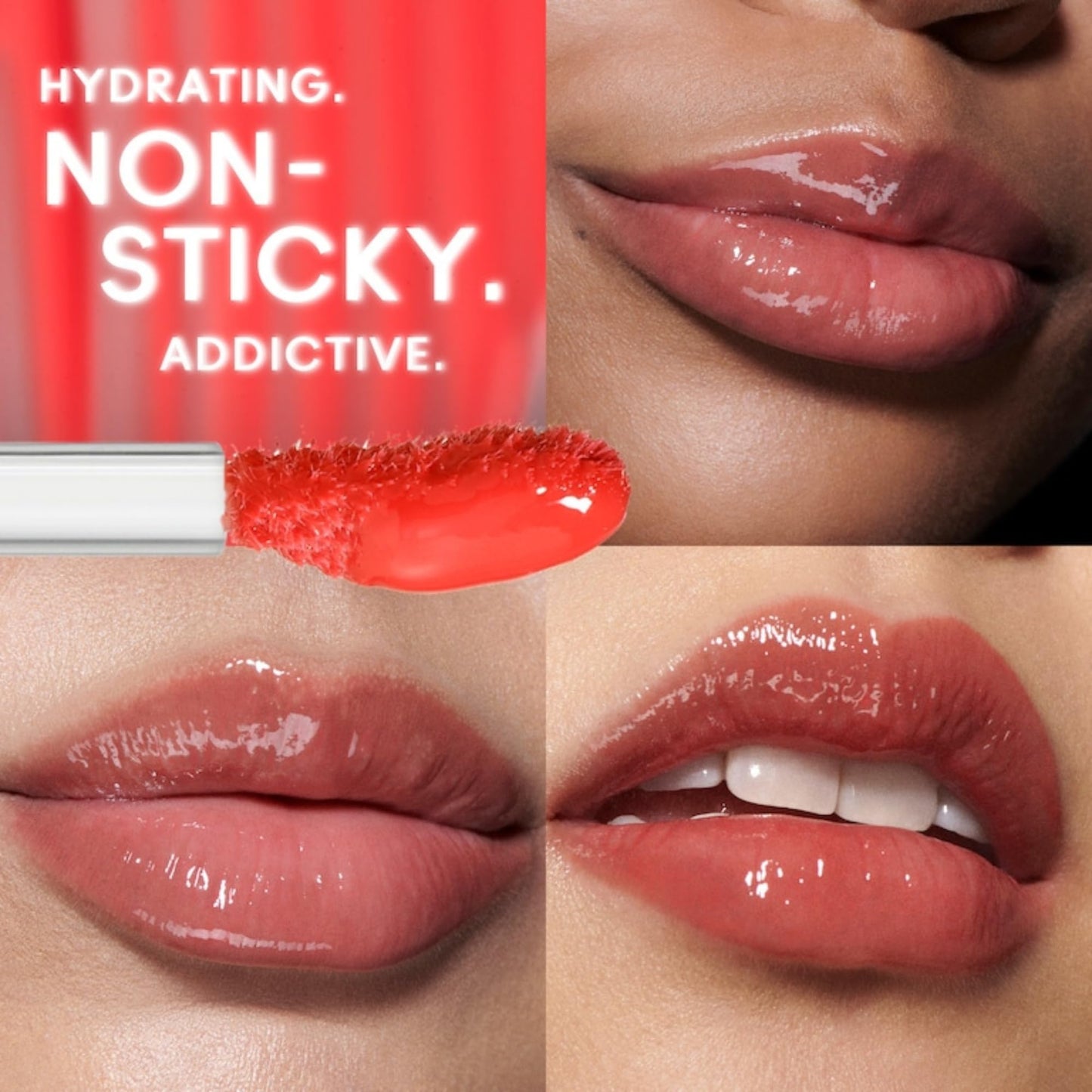 MAC Lip Glass Air Non-sticky Gloss - 224 Spritz (.17 Fl Oz / 5 ml)