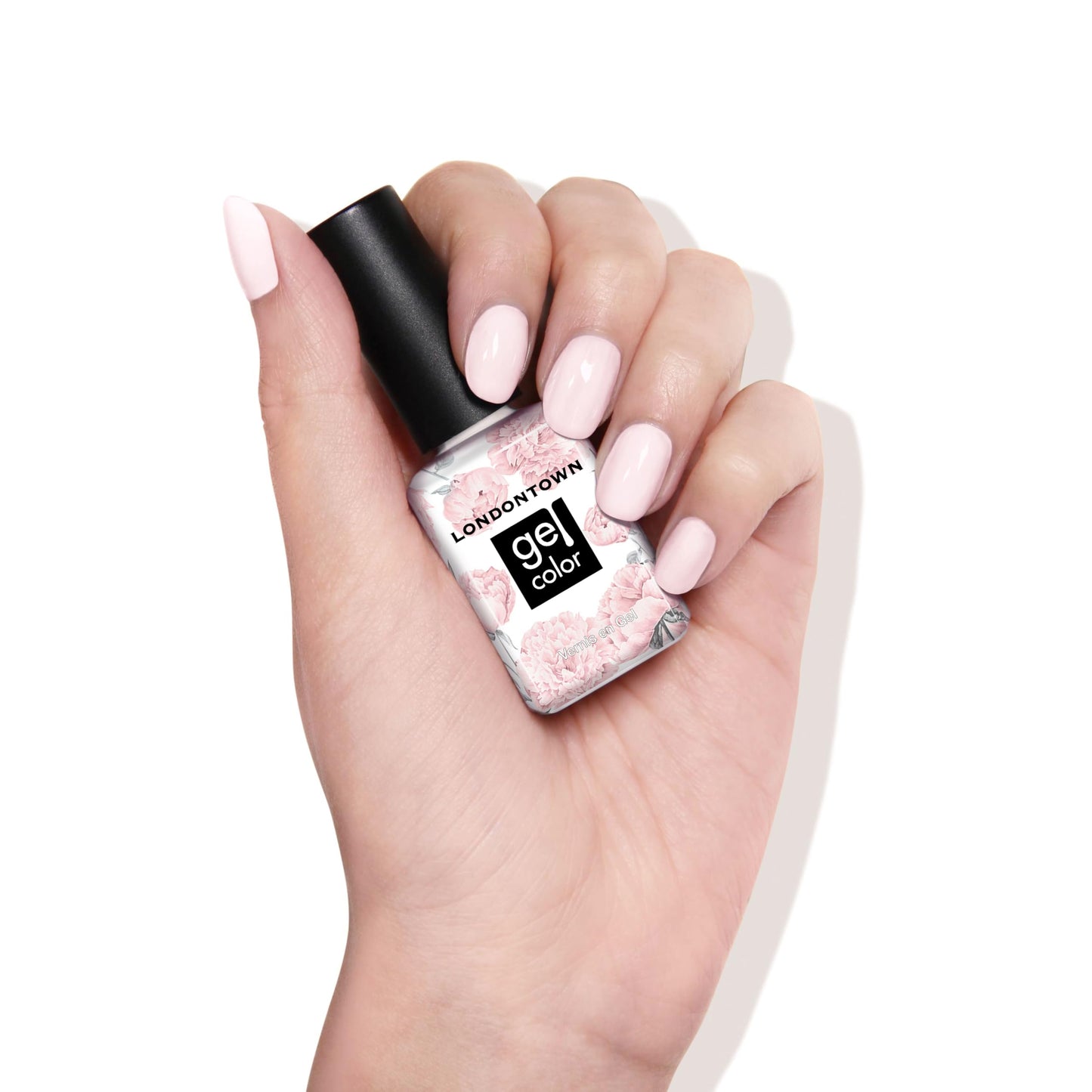 LONDONTOWN UV/LED Gel Nail Polish, Glossy Pastel Pink, Macaroon at Noon, 0.4 Fl Oz, Long Lasting, Chip Resistant High Shine Color Beauty & Personal Care LONDONTOWN