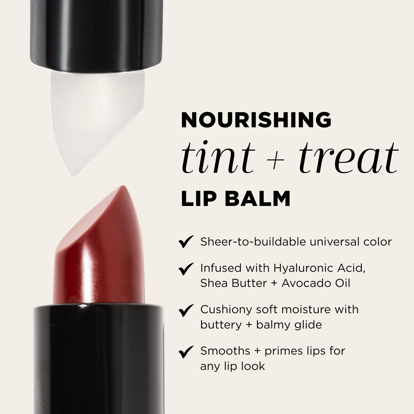 HALEYS Re-pair Nourishing Lip Balm, VEGAN KOREAN formula with Hyaluronic Acid, Shea Butter & Avocado for Dewy Soft Lips, 0 Residue, Lightweight