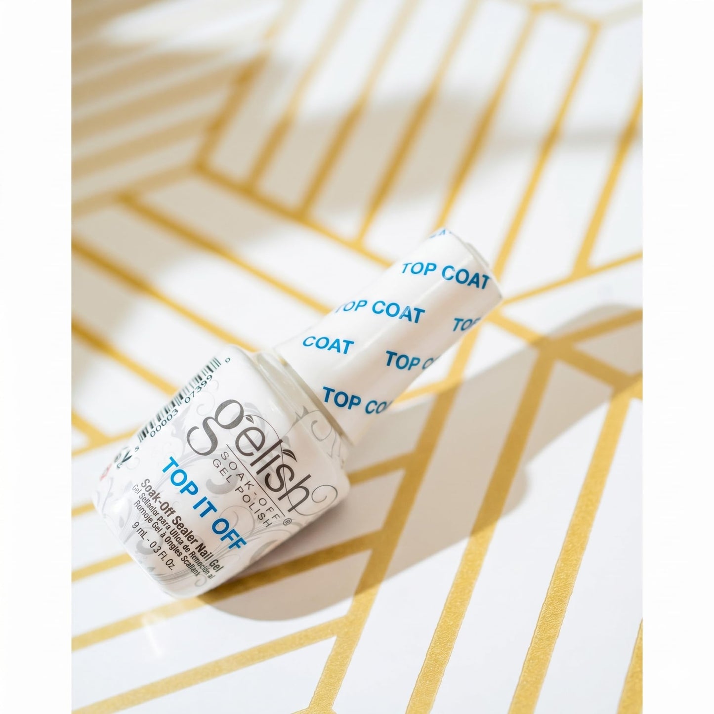 Gelish MINI Top It Off UV/LED Gel Nail Polish Top Coat Sealer, 9 mL Beauty & Personal Care Gelish
