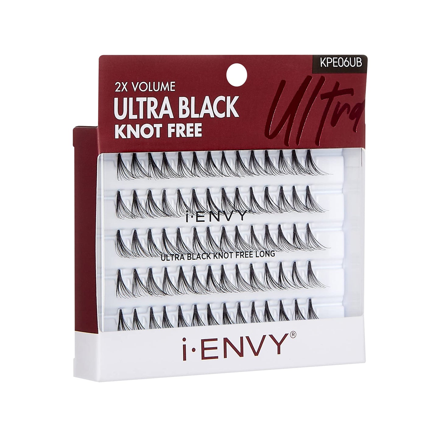 i-Envy Kiss Premium Knot Free 70 Individual Lashes (Ultra Black)