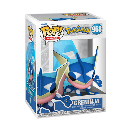 Funko Pop Games: Pokemon - Greninja - Collectable Vinyl Figure - Gift Idea - Official Merchandise - Toys for Kids & Adults - Video Games Fans - Model…