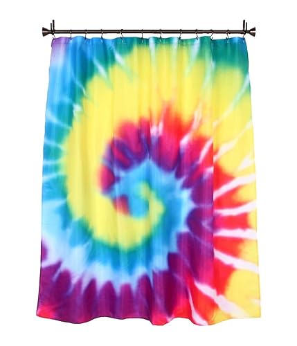 iDesign Shower Curtain, Tie Dye