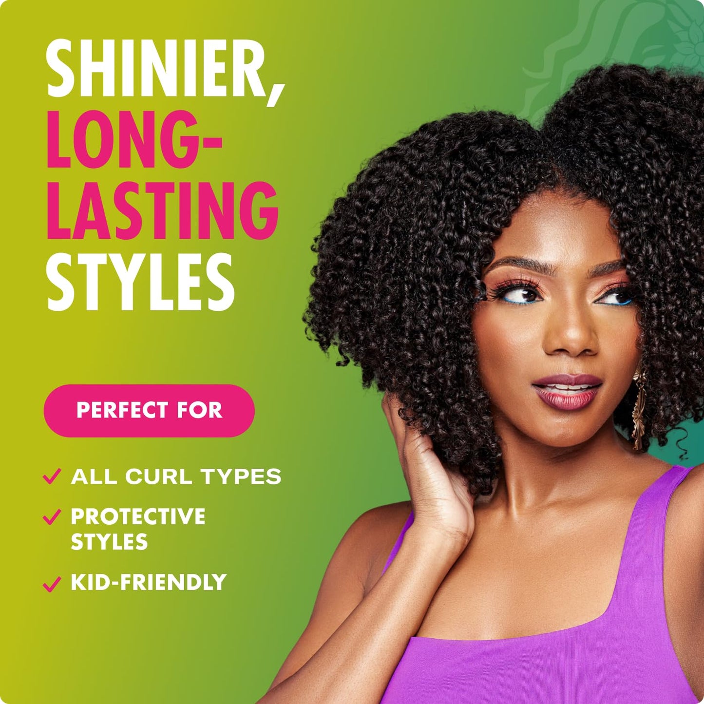 Mielle Organics Avocado & Tamanu Anti-Frizz Curl Cream for Textured Hair - Smoothing & Defining Cream to Lock In Moisture & Enhance Shine - Curly Hair