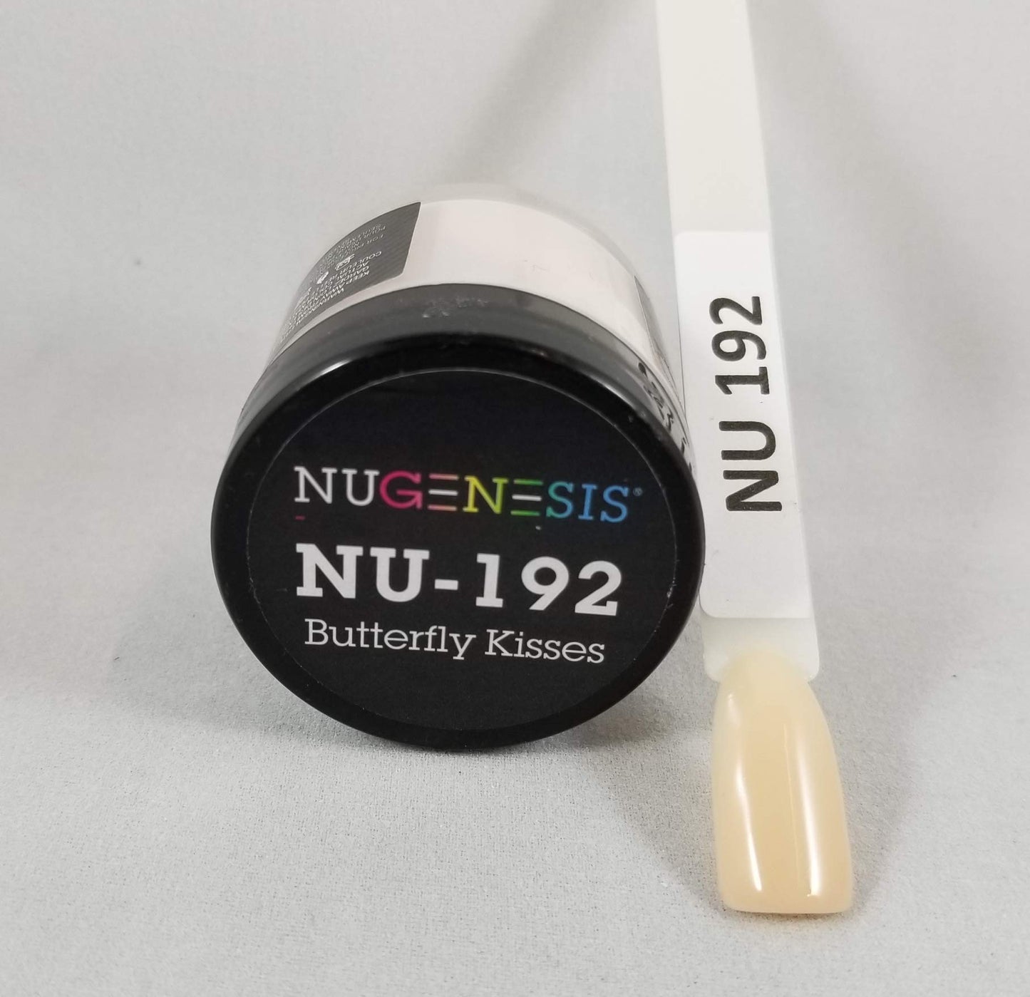 NuGenesis Nail Dipping Powder Color 1.5oz/43g Jar - (NU192 BUTTERFLY KISSES) Beauty & Personal Care Nugenesis