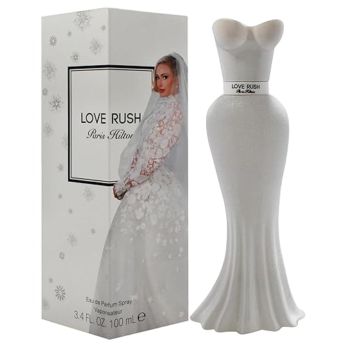 Paris Hilton Love Rush Eau de Parfum Spray Perfume for Women | Floral Fragrance | Notes of Italian Bergamot, Gardenia, Sandalwood and Vanilla |