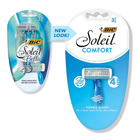 Bic Soleil Bella Disp Shv Size 3ct Bic Soleil Bella Disposible Shaver *A* 3 Ct Ea Beauty and Personal Care BIC