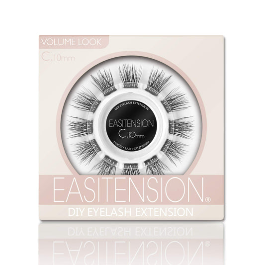 Self Adhesive Eyelashes 156 PCS EASITENSION DIY Eyelash Extension, 7D Effect Individual Melt Flare Lash Cluster Natural Lashes Set, Home Eyelash Beauty and Personal Care EASITENSION Default Title