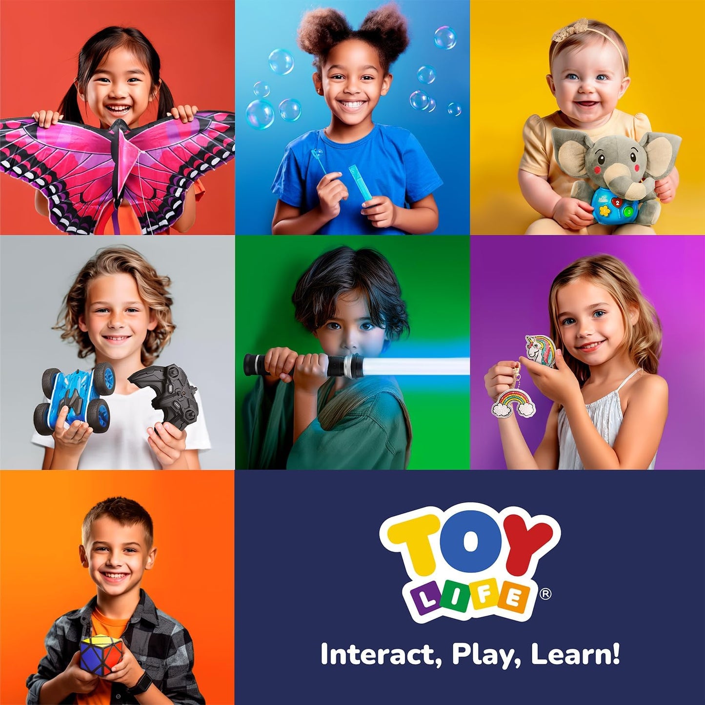 TOY Life Wooden Puzzles for Toddlers 2-4, Montessori Toys for 1 2 3 Year Old Toddler Boys Girls, Animals Jigsaw Puzzles, Educational Learning Toy Kids Puzzle, Best Gifts Toys for Baby Ages 1-3 2-4