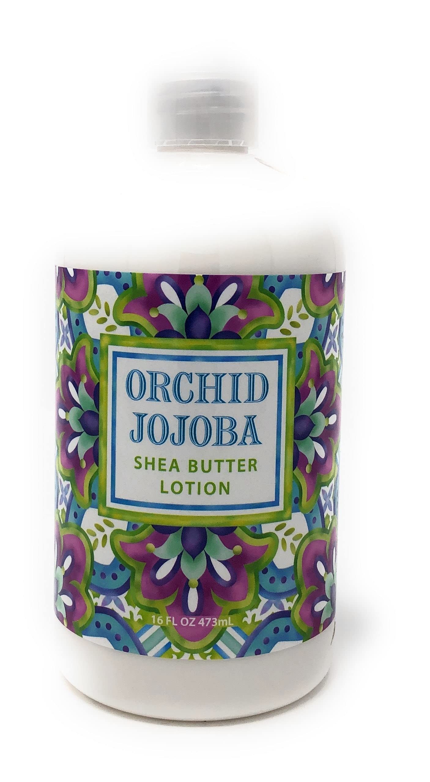 Greenwich Bay Trading Co. Shea Butter Lotion, 16 Ounce, Orchid Jojoba