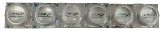 Cameo Cosmetics Body, Eyes, Face Light Glitter Shimmer Powder Set, 6 Piece