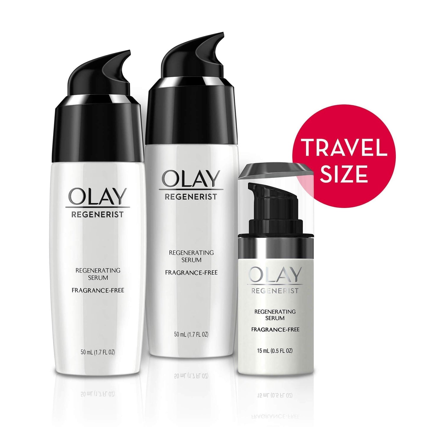 OLAY 1144883 Regenerist Serum 2-1.7 oz. + Mini 0.5 oz.