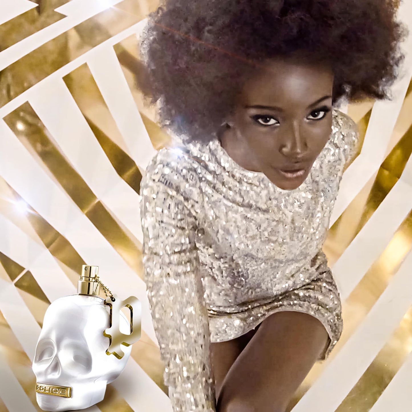 Police To Be Born To Shine - 4.2 oz EDP Spray - Long Lasting Perfume - Intriguing and Magnetic Fragrance - Captivating Amber Vanilla Scent - Jasmine