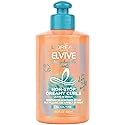 L'Oreal Paris Elvive Dream Lengths Curls Non-Stop Dreamy Curls leave-in conditioner, Paraben-Free with Hyaluronic Acid and Castor Oil. Best for wavy