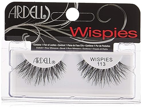Ardell Fashion Lashes Pair - Black 113 (Pack of 4)