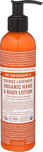 Dr. Bronner's, Lotion Orange Lavender Organic, 8 Fl Oz