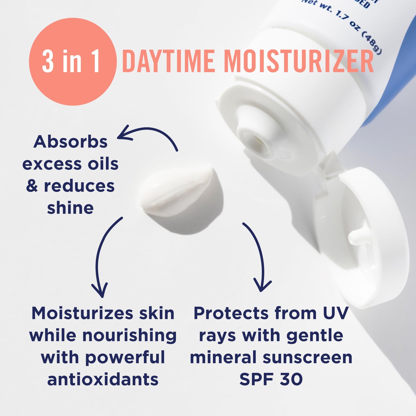 PanOxyl AM Oil Control Moisturizer, NEW Sheer Formula, Absorbs Excess Oil and Reduces Shine, with Mineral Sunscreen for Acne Prone and Oily Skin - SPF