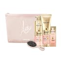 Alix Earle Pantene Abundant & Strong 5-Piece Gift Set - Regimen includes Shampoo (13.5 oz), Conditioner (8 oz), Serum (2 oz) for Hair Loss, Thinning