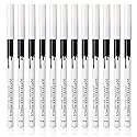 KAIQIKAIXI 12 White Eyeliner Pen, Eyebrow,Eye Shadow Pencil, Lip Line, Eyelid Pad, Pencil Makeup Set Tool