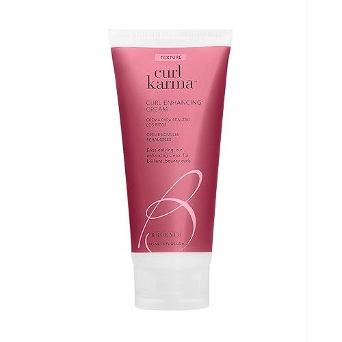 Brocato Curl Karma, Curl Enhancing Cream, 6 Fl Oz | Defining & Moisturizing Crème | Fights Frizz, Adds Bounce & Shape | All Day Control