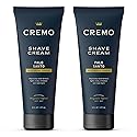 Cremo Palo Santo Shave Cream (2 Pack), Astonishingly Superior Ultra-Slick Shaving Cream for Men, Fights Nicks, Cuts And Razor Burn, 6 Fl Oz