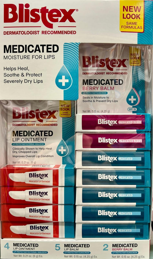 Blistex Lip Care Variety Pack, 11 pk.