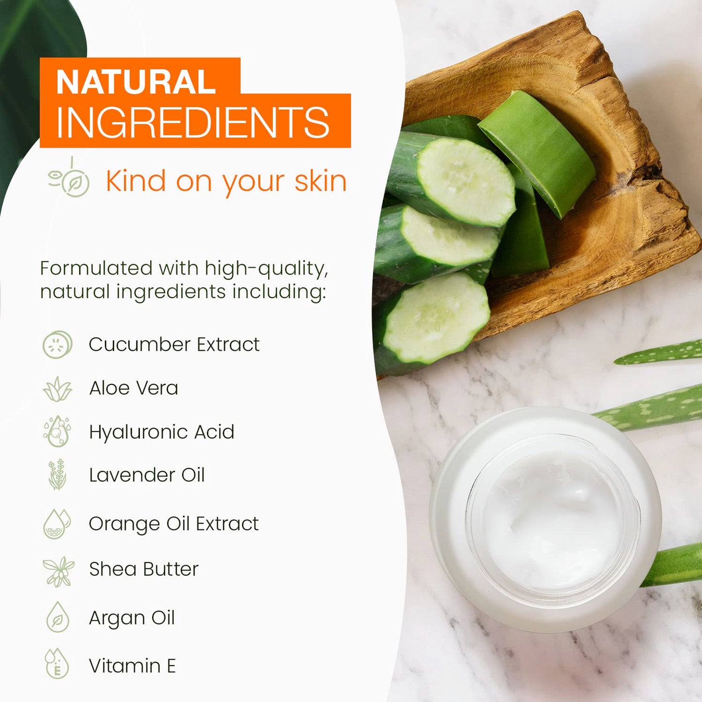 Natural Chemist Cucumber & Aloe Daily Face Moisturizer 1.69 oz – Hydrating, Cooling & Anti-Aging Korean Skincare | Cruelty-Free & Dermatologist Tested