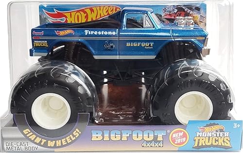 Hot Wheels Bigfoot 4X4 Monster Trucks 1:24 Scale