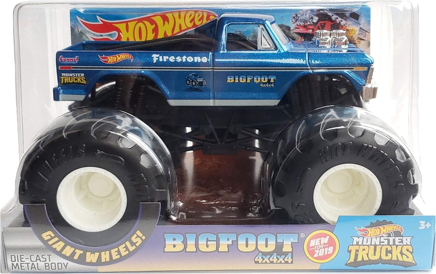 Hot Wheels Bigfoot 4X4 Monster Trucks 1:24 Scale