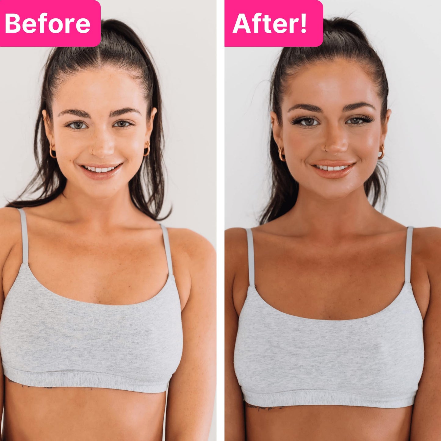 Tanceuticals Facial Self Tanner - Self Tanning Lotion for Face Gives Natural, Long Lasting Sunless Tan - Fresh Coconut Scent - Won’t Clog Pores or