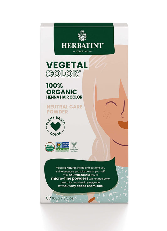 Herbatint Henna Color Organic Hair Care Treatment - Plant-Based Henna Powder & Herbal Formula - Vegan - Neutral Care - 3.5 oz Beauty & Personal Care Herbatint