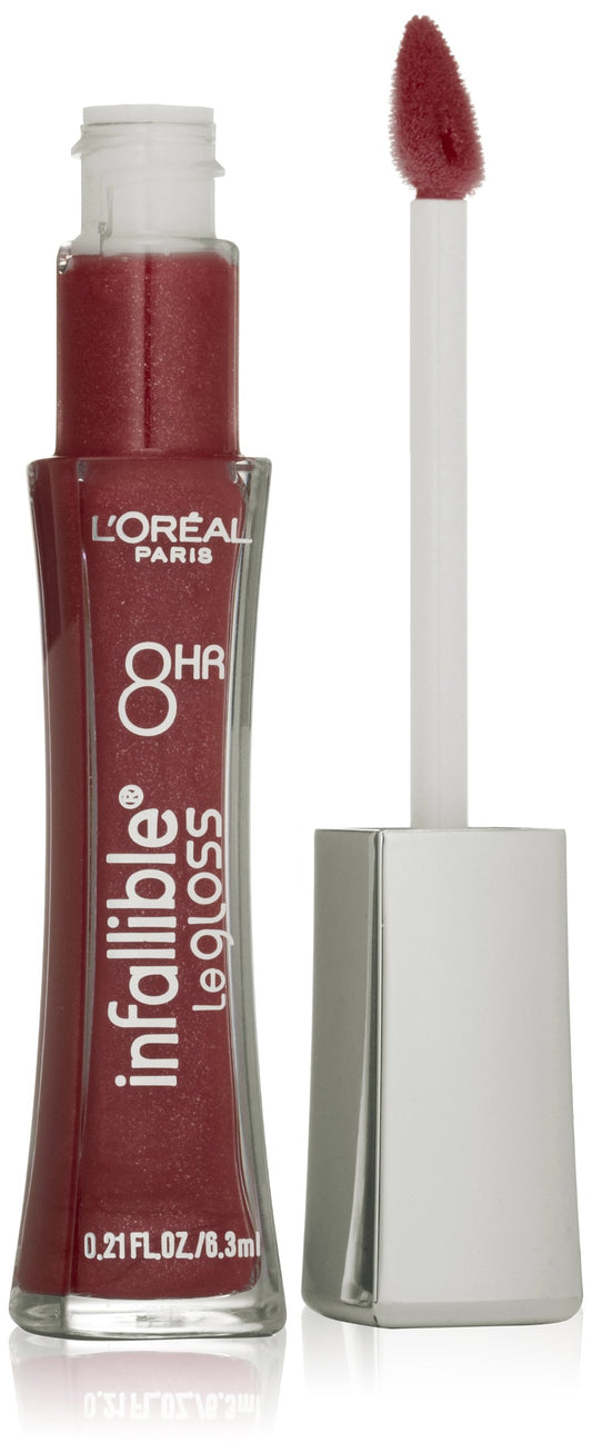 L'Oréal Paris Infallible 8 HR Pro Gloss, Glistening Berry, 0.21 fl. oz. Beauty & Personal Care L'Oreal Paris