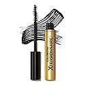 Revlon ColorStay Xtensionnaire Lengthening Lash Serum and Mascara In One, Tapered Brush for 2X Longer Looking Eyelashes, Infused with Pro Vitamin B5…