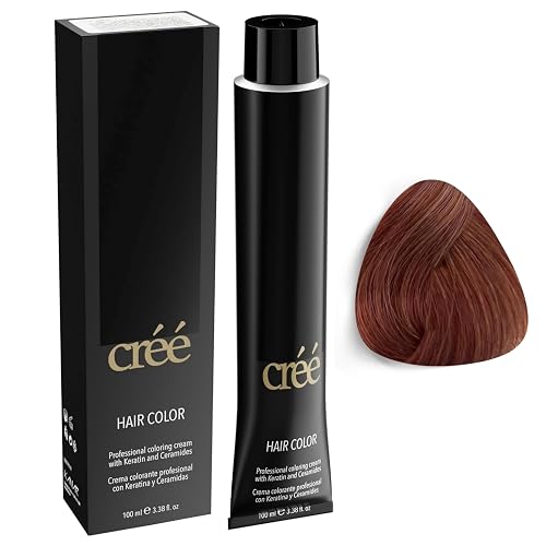 Cree Professional 8.42 - Light Irisee Copper Blond Permanent Hair Color - Long Lasting, Rich Vibrant - Gray Coverage 100ml - 3.4 fl.oz.