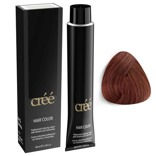 Cree Professional 8.42 - Light Irisee Copper Blond Permanent Hair Color - Long Lasting, Rich Vibrant - Gray Coverage 100ml - 3.4 fl.oz. Beauty & Personal Care Créé