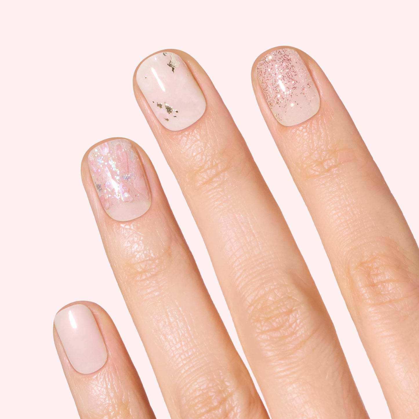 Dashing Diva Gloss Nail Strips - Crystal Clear - UV Free, Chip Resistant, Long Lasting Gel Stickers - Contains 32 Wraps, 1 Prep Pad, 1 File Beauty & Personal Care Dashing Diva