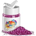 MARBLERS Twinkle Glitter [Hot Plum] 1.5oz (42g) | Fine | Non-Toxic, Vegan, Cruelty-Free | Face, Body, Eyeshadow, Hair, Festival, Party Makeup | Nail