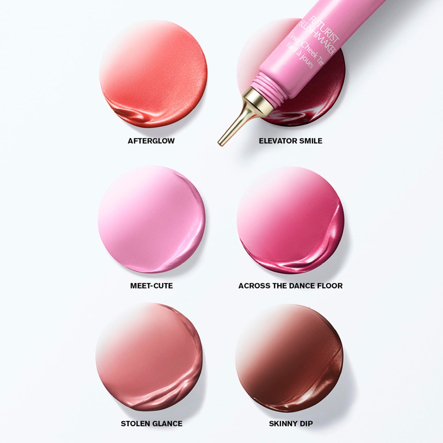 Estée Lauder Futurist Blushmaker Dewy Cheek Tint | Hydrating Liquid Blush with Glycerin, 06 Skinny Dip, 0.34 Ounce