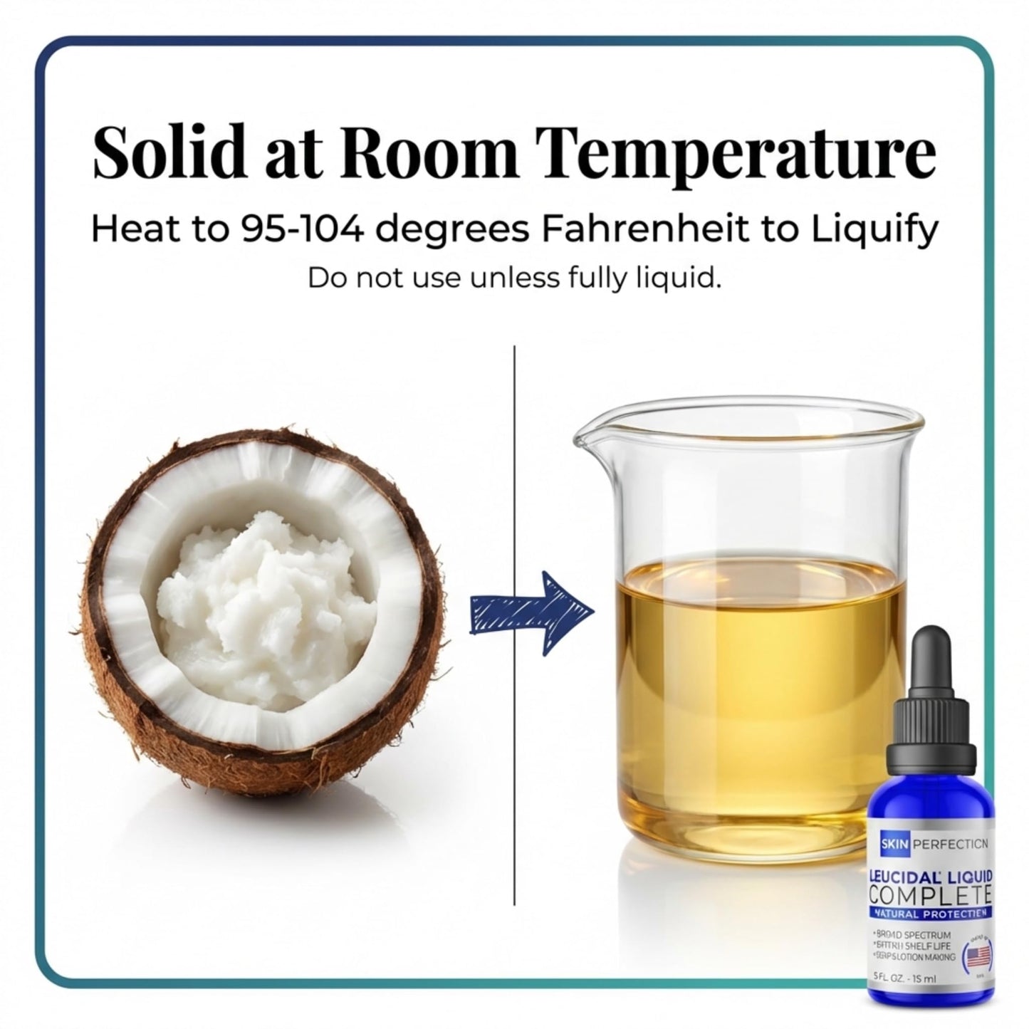 Skin Perfection Leucidal Liquid Complete - Alternative Preservative for Lotion Making with Radish Root Liquid & Coconut Extract - Leucidal Complete