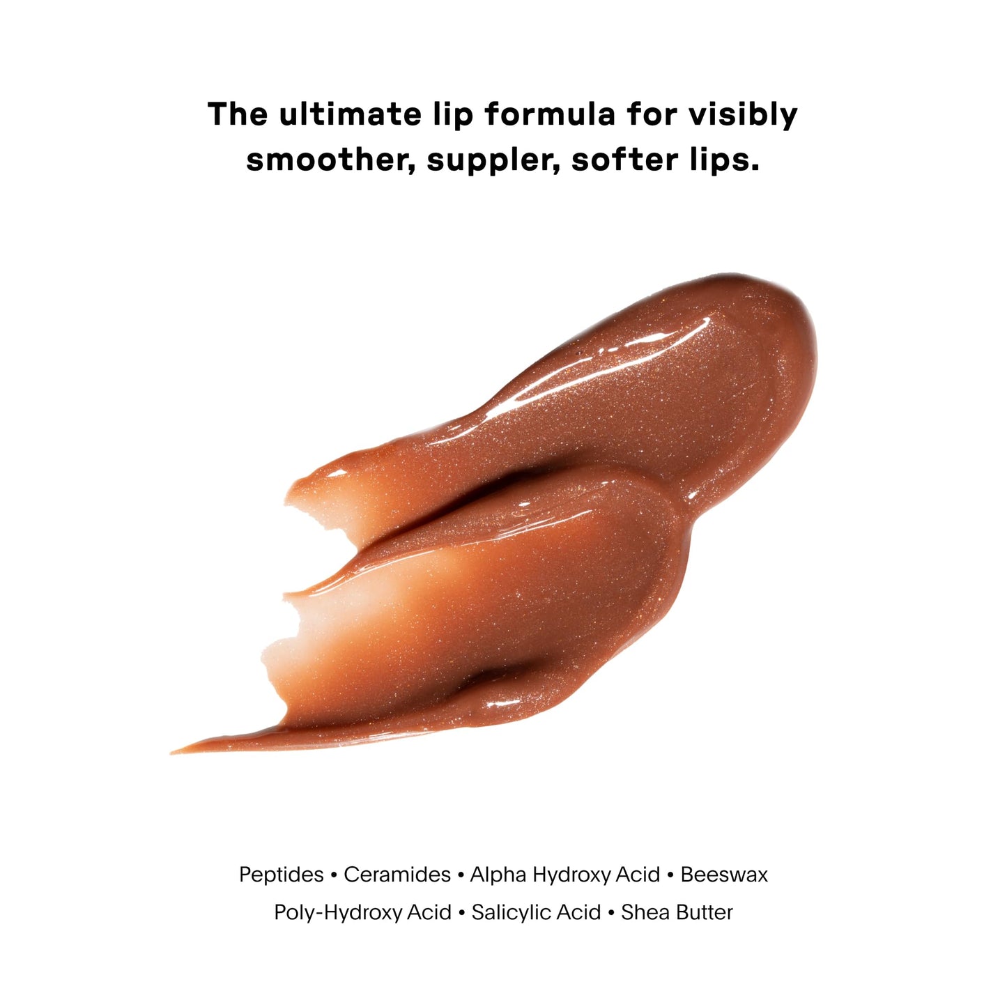 U Beauty The PLASMA Tinted Lip Compound - Anti-Aging & Anti-Wrinkle Lip Gloss, Hyaluronic Acid, Shea Butter & Peptides for Hydration & Plumping