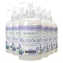 Ginger Lily Farms Botanicals Conditioning Liquid Hand Soap Refill, 100% Vegan & Cruelty-Free, Lavender Chamomile Scent, 12 Fl Oz (Pack of 6)