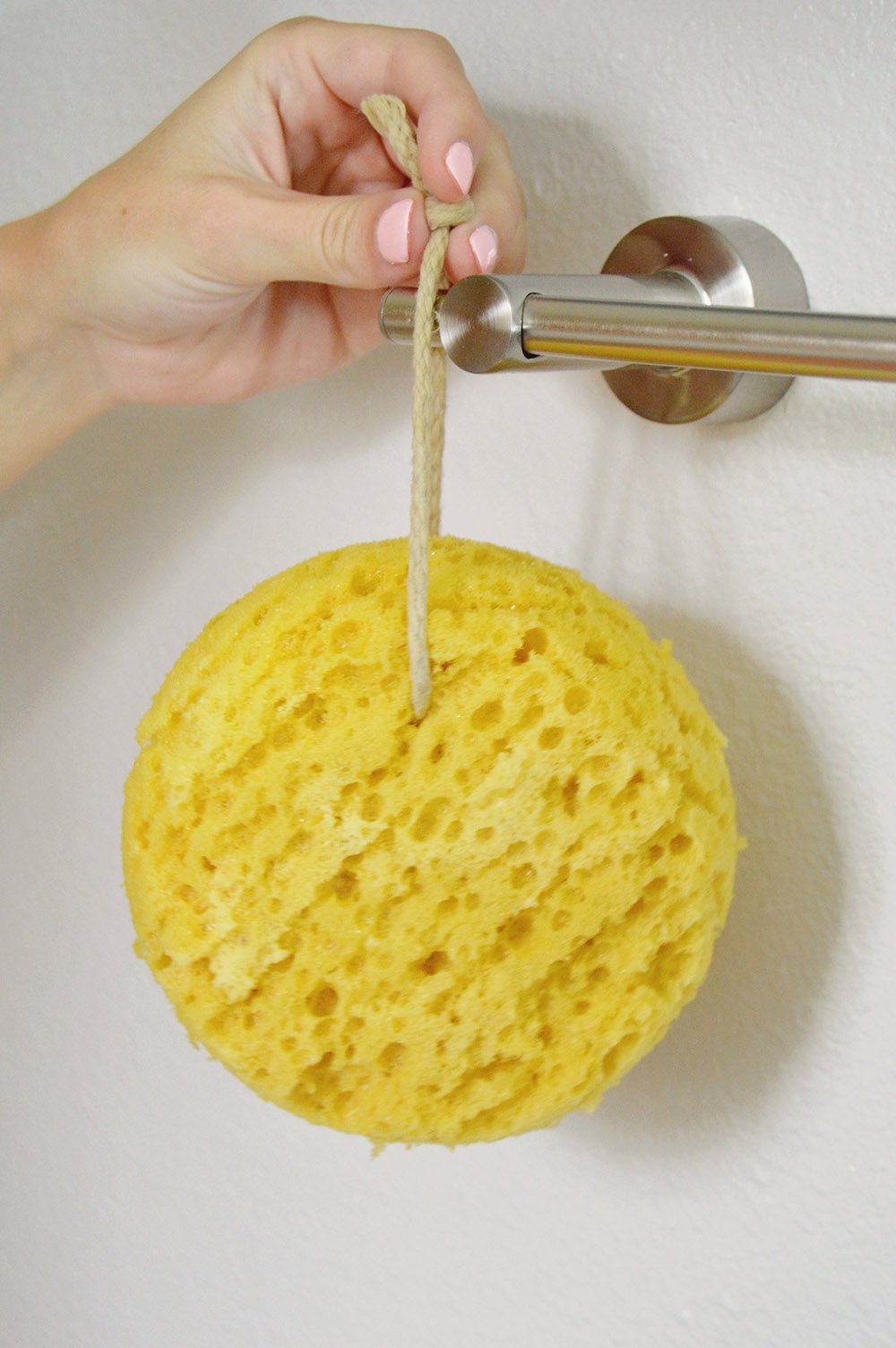 PARADISO Evriholder Sea Foam Body Sponge for Scrubbing and Exfoliating, Set of 2, Large Srubbing Loofah for A Relaxing Shower or Bath