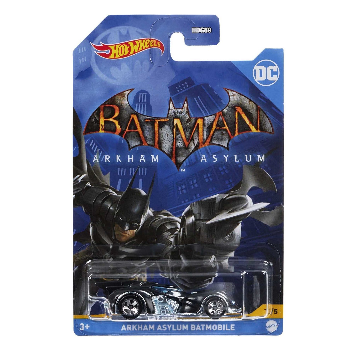 Hot Wheels DC Comics Batman Batmobile (Arkham Asylum) 3/5