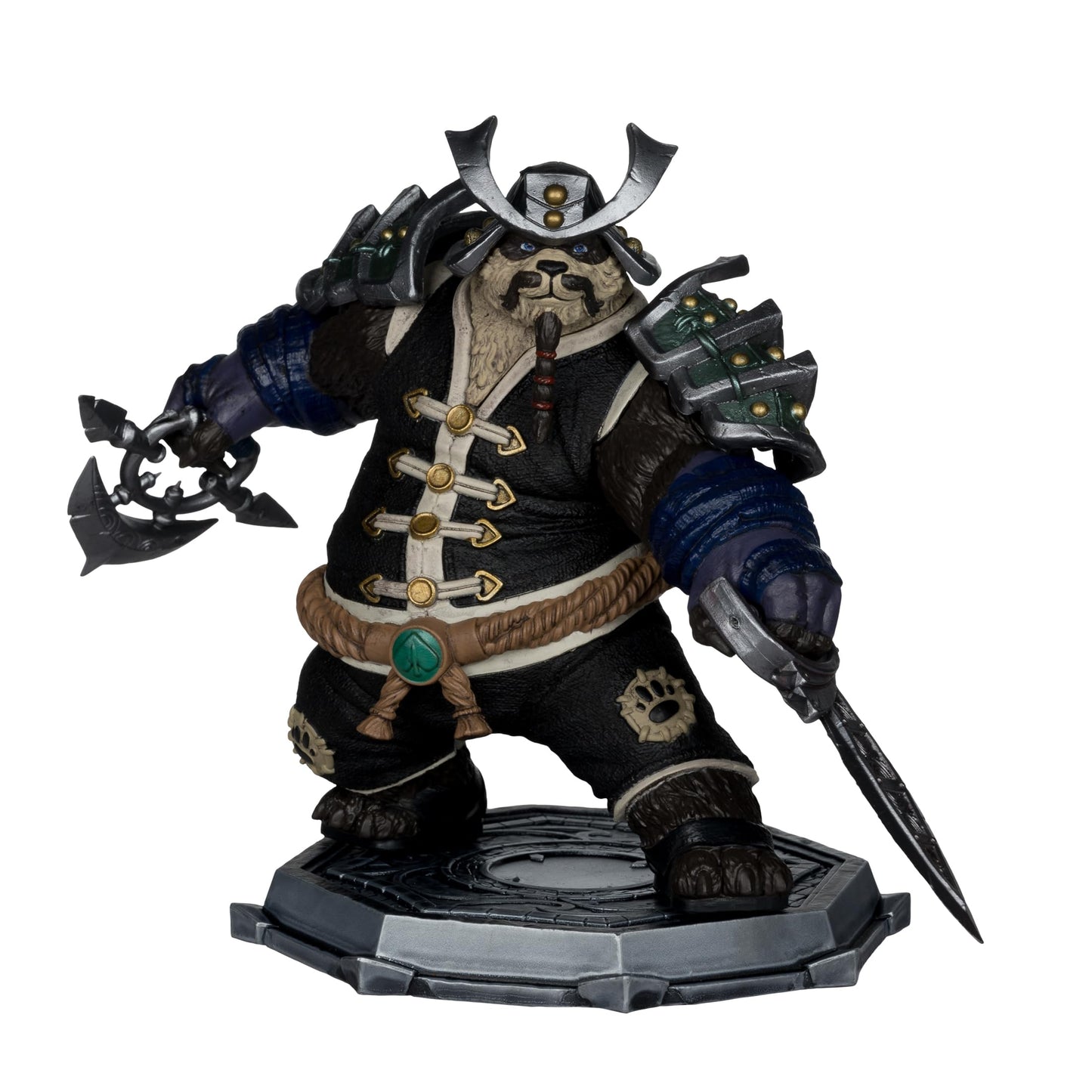McFarlane Toys - World of Warcraft Pandaren: Monk & Rogue 1:12 Scale Posed Figure