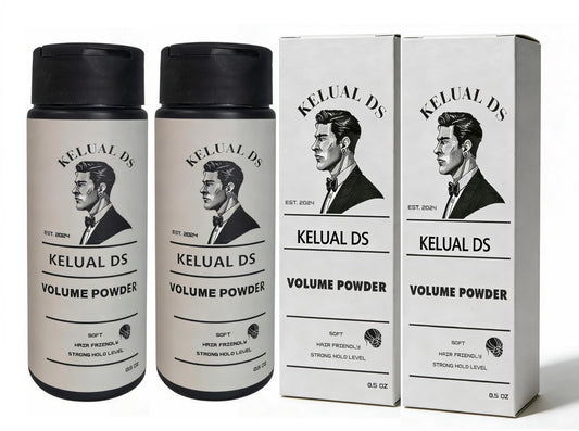 KELUAL DS Hair Texture Powder,A Hair Styling Powder for Men to Add Exture & Volume, Strong Hold,Texture and Grip to Hair with Non-Greasy, Dry