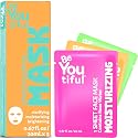 BeYoutiful Hydrating Face Mask Spa Set For Kids and Teens, Skin Care Facial Mask Set for All Skin Types and Ages, Boy and Girls, Box Includes 3 Masks