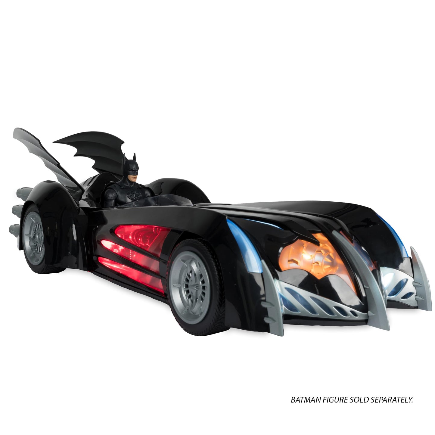 McFarlane Toys - DC Multiverse Batmobile (Batman & Robin) 24.5in Long Vehicle with Lights and Sound
