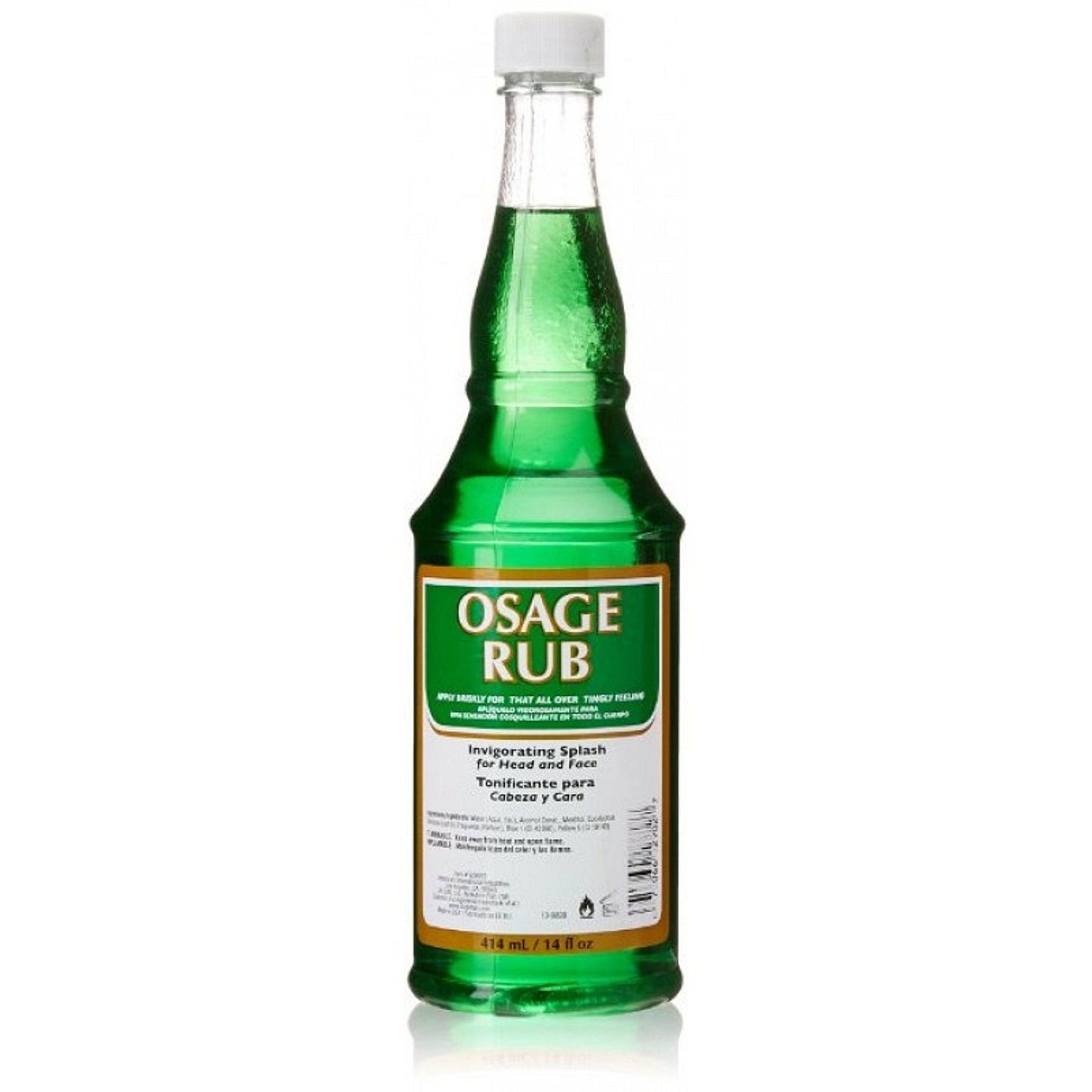 Clubman Osage Rub Invigorating Splash for Head and Face Facial Astringents (6Pack)