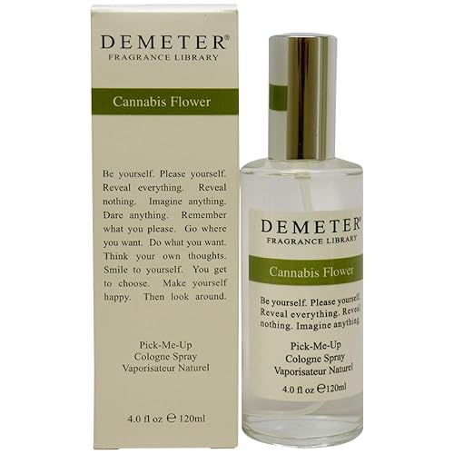 Demeter Cannabis Flower Cologne Spray for Women, 4 Ounce
